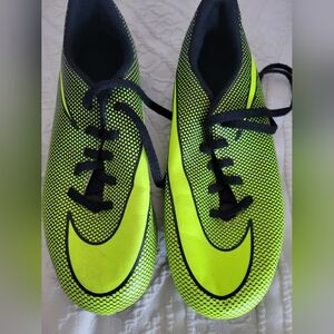Nike Bright Yellow and Black Athletic Shoes